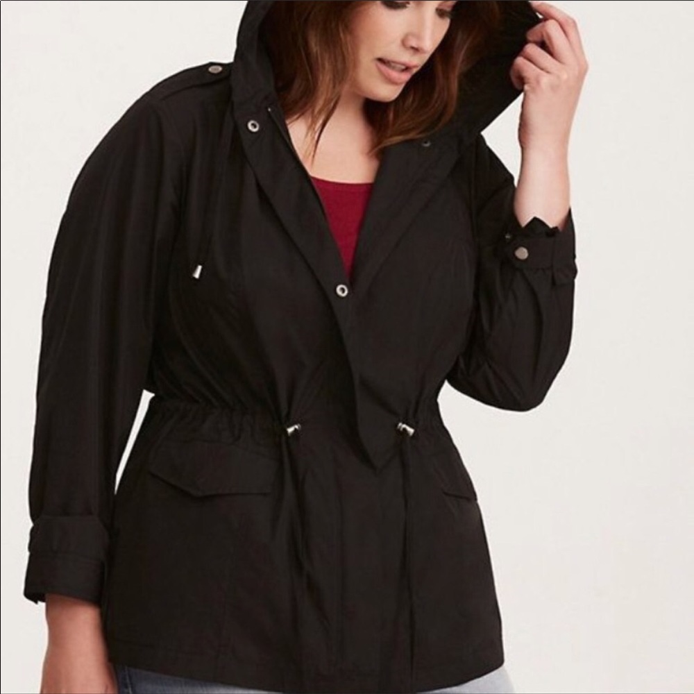 NWT Torrid Nylon Rain Jacket